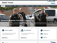 Tablet Screenshot of nxdn-forum.com